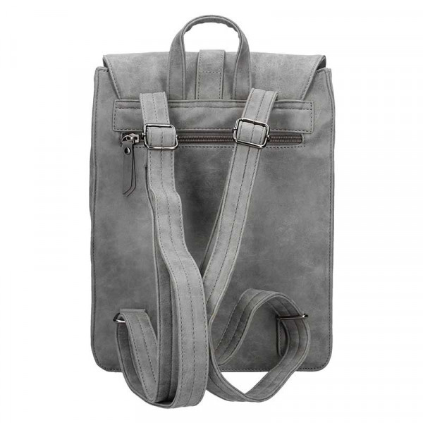 Moderní dámský batoh Enrico Benetti Silva - šedá