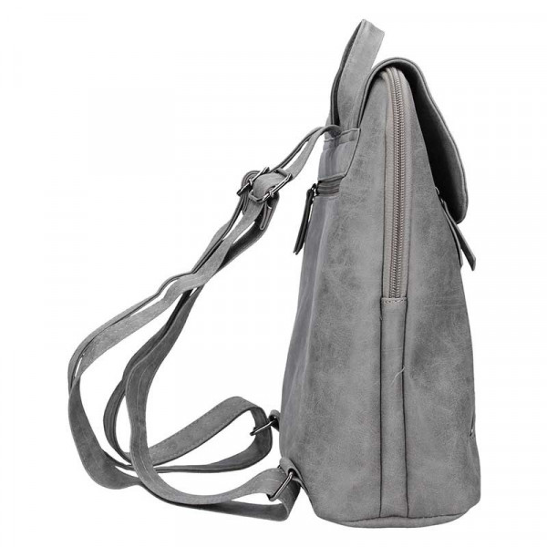 Moderní dámský batoh Enrico Benetti Tinna - šedá
