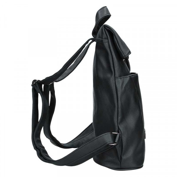 Moderní dámský batoh Enrico Benetti Gretta - černá