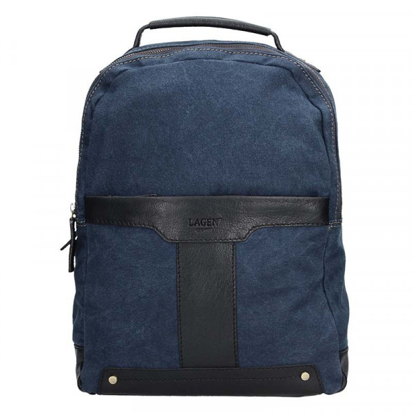Pánský batoh Lagen Mosis - modro-černá