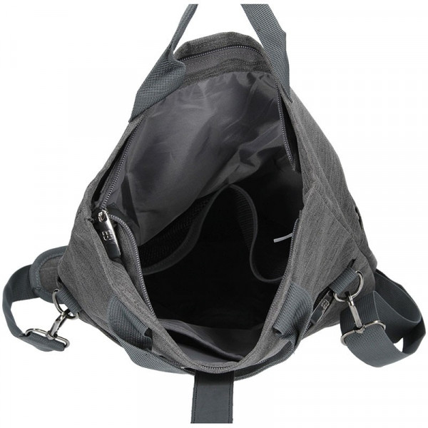 Unisex taška přes rameno Enrico Benetti Amos - šedo-černá