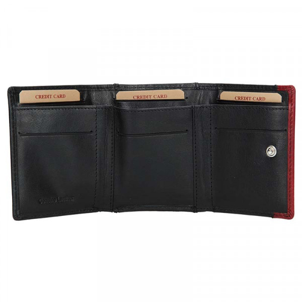 Dámská kožená peněženka Lagen Ela - černá
