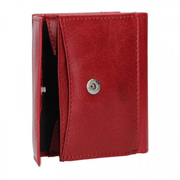 Dámská kožená peněženka Lagen Ela - červená