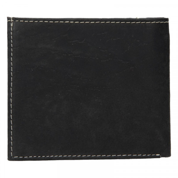 Pánská kožená peněženka Wild Buffalo Martin - černá