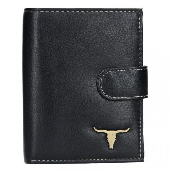 Pánská kožená peněženka Wild Buffalo Marco - černá