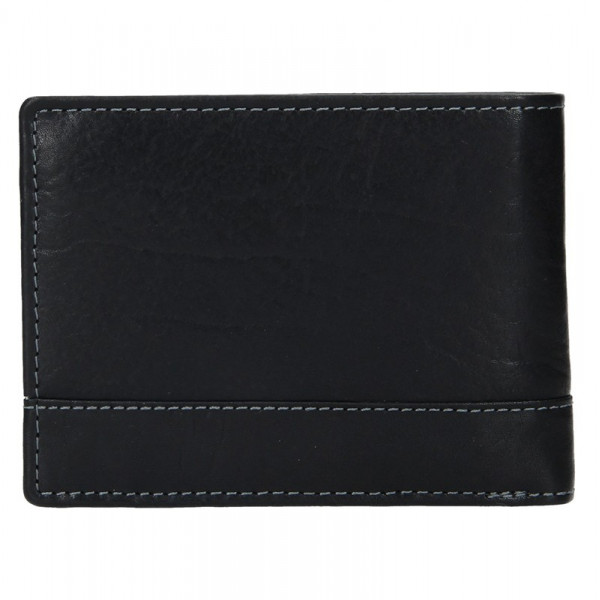 Pánská kožená peněženka Lagen Lorenc - černá