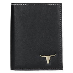 Pánská kožená peněženka Wild Buffalo Rudolf - černá