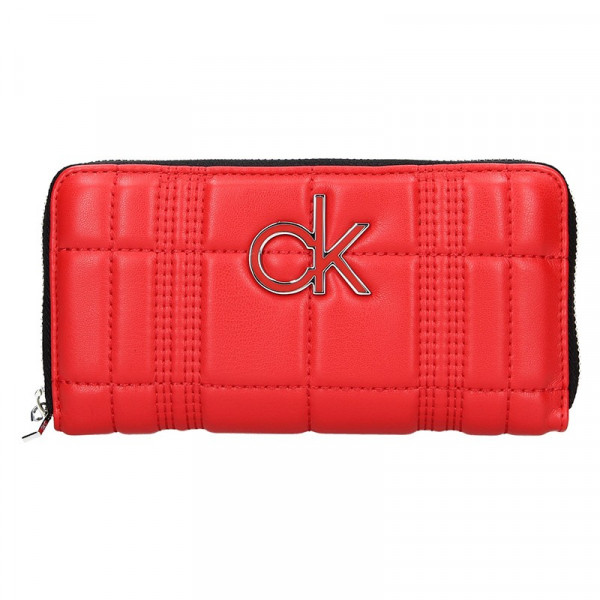 Dámská peněženka Calvin Klein Leona - červená