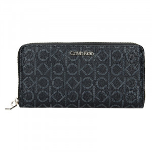 Dámská peněženka Calvin Klein Kaira - černo-šedá