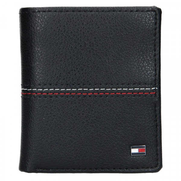 Pánská kožená peněženka Tommy Hilfiger Torsti - černá
