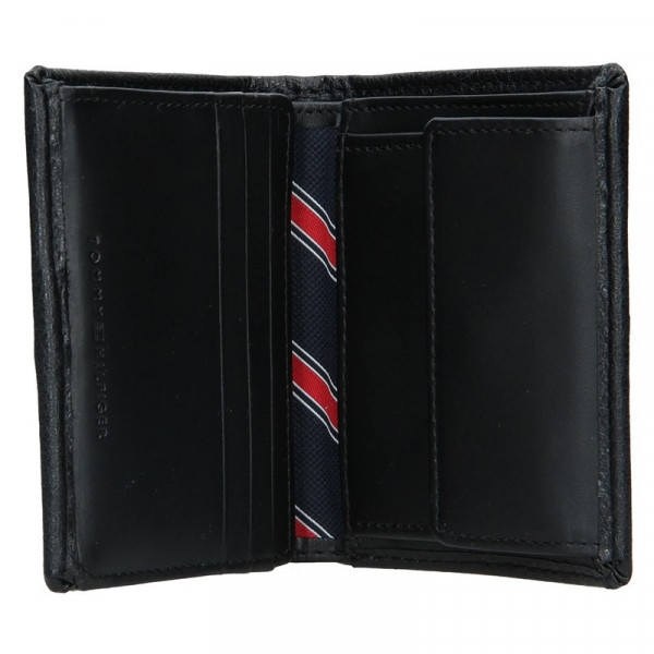 Pánská kožená peněženka Tommy Hilfiger Torsti - černá