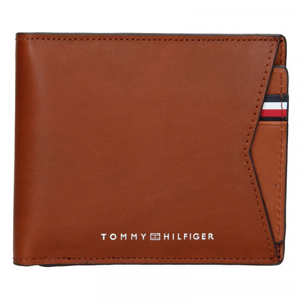 Pánská kožená peněženka Tommy Hilfiger Voitto - hnědá