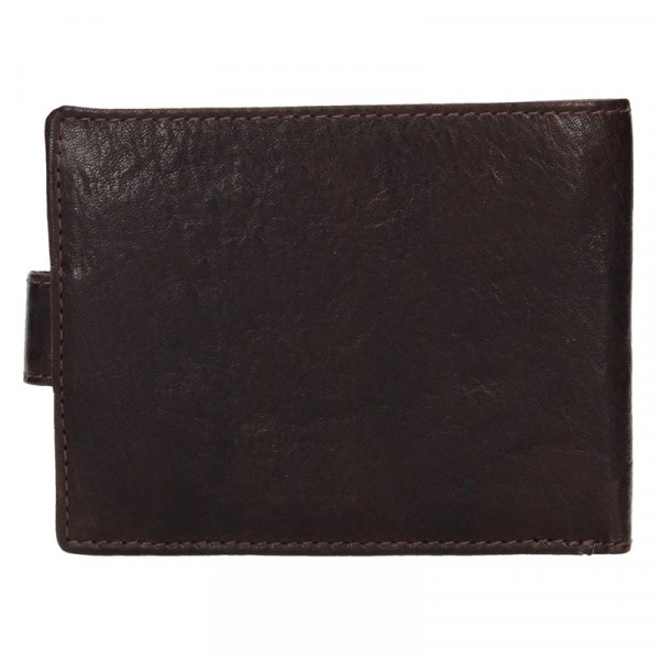 Pánská kožená peněženka SendiDesign Robert - hnědá