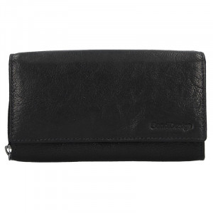 Dámská kožená peněženka SendiDesign Aneta - černá