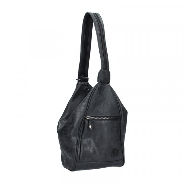 Moderní dámský batoh Enrico Benetti 66250 - černá
