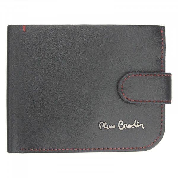 Pánská kožená peněženka Pierre Cardin Maren - černo-červená