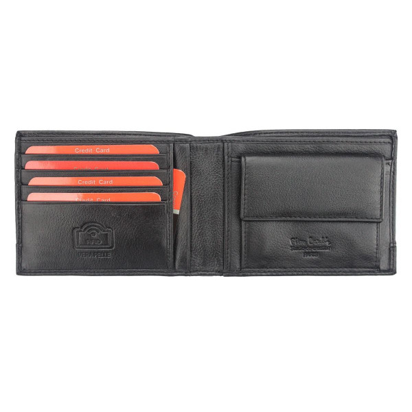 Pánská kožená peněženka Pierre Cardin Eldar - černá
