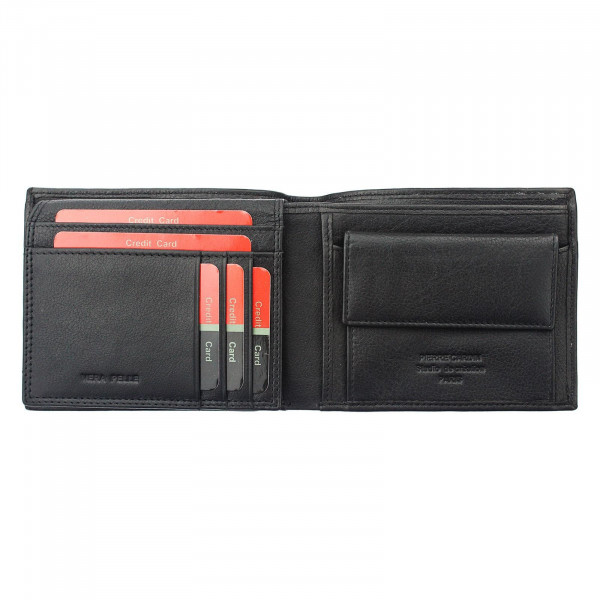 Pánská kožená peněženka Pierre Cardin Reidar - černá