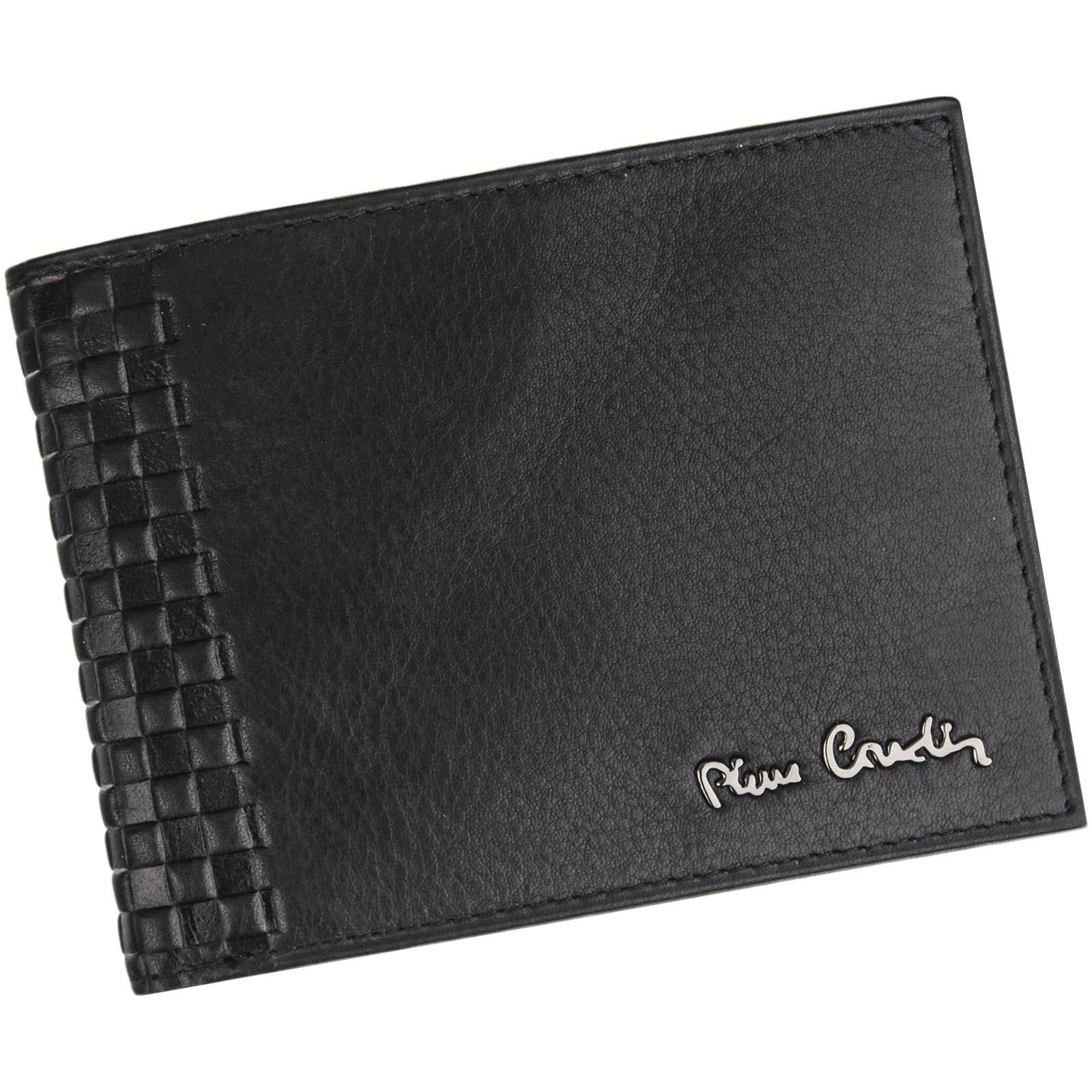 Pánská kožená peněženka Pierre Cardin Oddfrid - černá