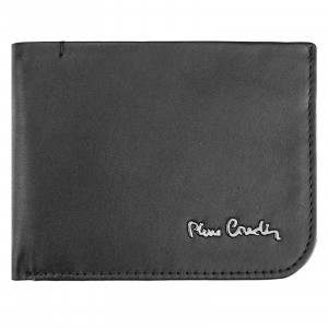 Pánská kožená peněženka Pierre Cardin Hauk - černá