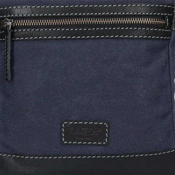 Pánská taška přes rameno Lagen Bill - modro-černá