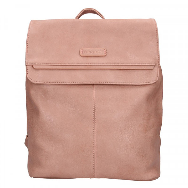 Moderní dámský batoh Enrico Benetti Alexa - růžové