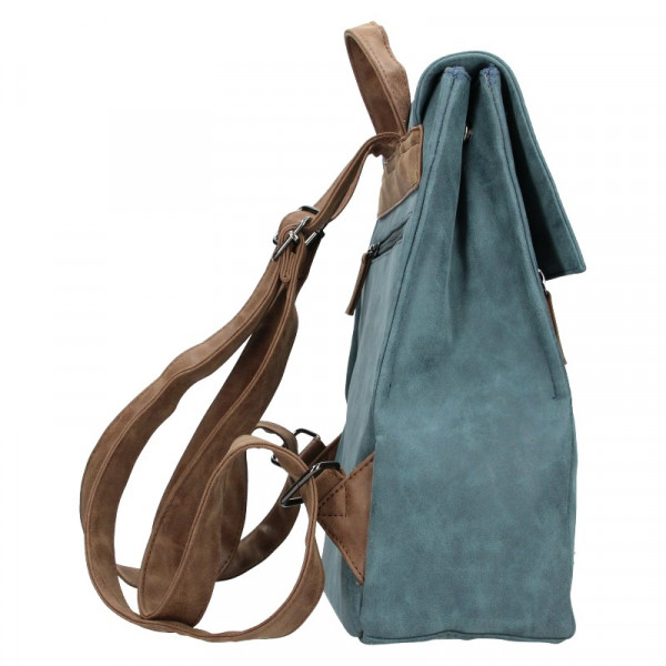 Moderní dámský batoh Beagles Nicol - modrá