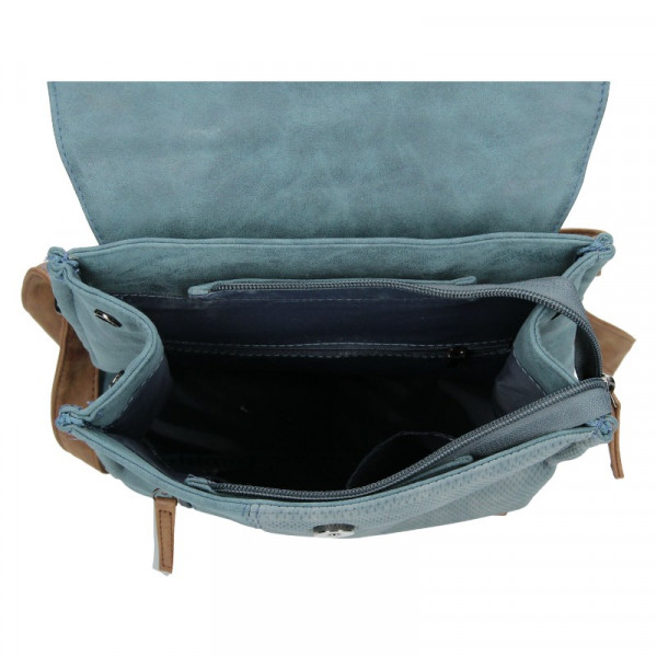 Moderní dámský batoh Beagles Nicol - modrá