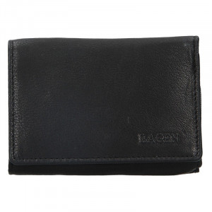 Dámská kožená peněženka Lagen Leonas - černá
