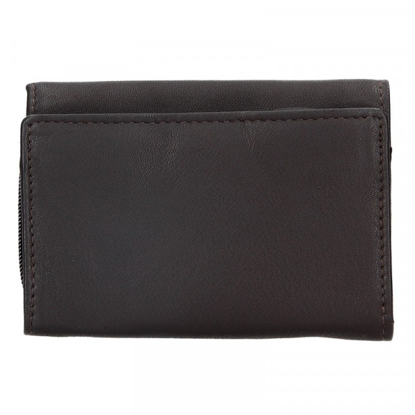 Dámská kožená peněženka Lagen Leonas - hnědá
