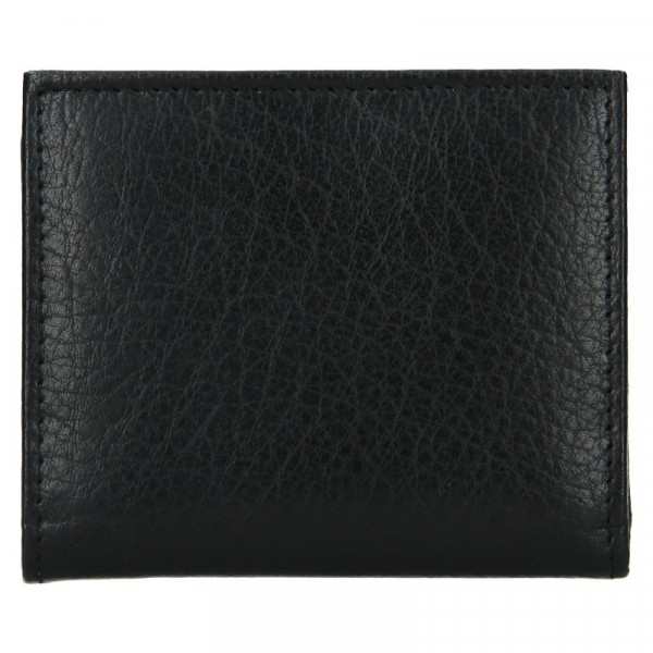 Pánská kožená slim peněženka Lagen Jonatan - černá