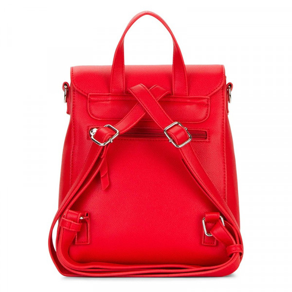 Elegantní dámský batoh Emily & Noah Luca - červená