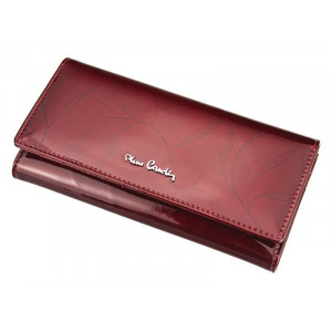 Dámská kožená peněženka Pierre Cardin Mielna - červená
