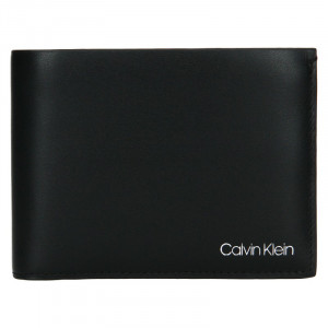 Pánská kožená peněženka Calvin Klein Ferian - černá