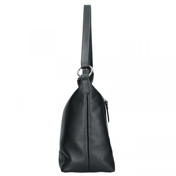 Dámská kožená kabelka Facebag Rachel - černá