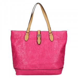 Dámská kabelka Sisley Ramona - růžová