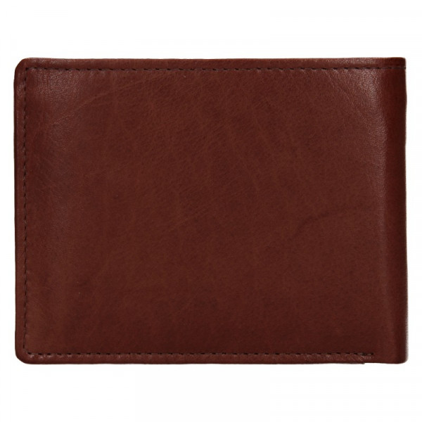 Pánská kožená peněženka Lagen Kall - hnědá