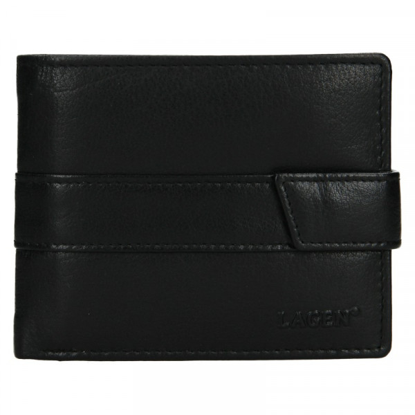 Pánská kožená peněženka Lagen Marian - černá