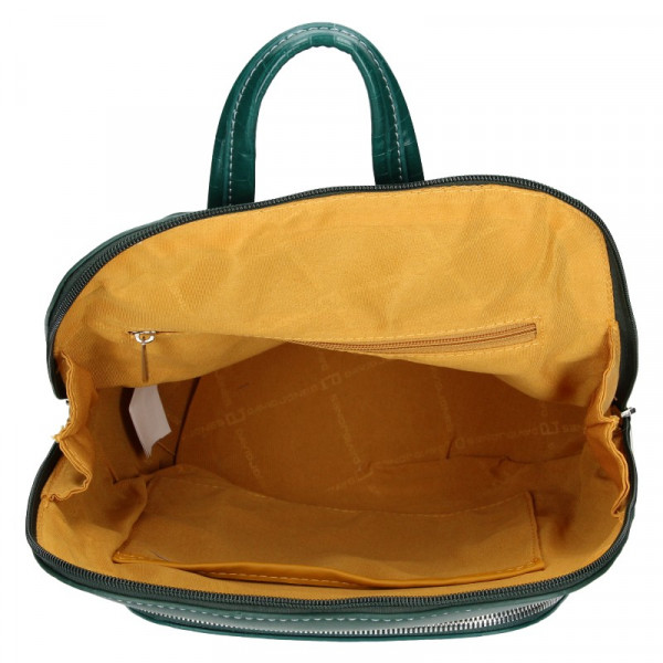 Módní dámský batoh David Jones Thala - zelená
