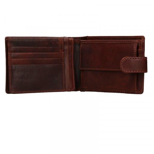 Pánská kožená peněženka Lagen Prean - světle hnědá