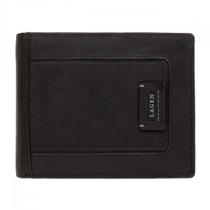 Pánská kožená peněženka Lagen Markus - černá