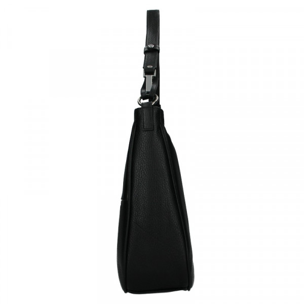 Elegantní dámská kožená kabelka Katana Jindra - černá