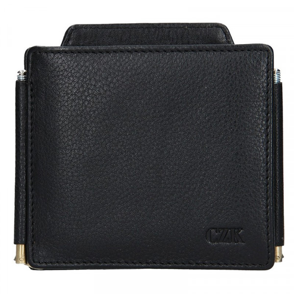 Pánská kožená peněženka Lagen Petr - černá