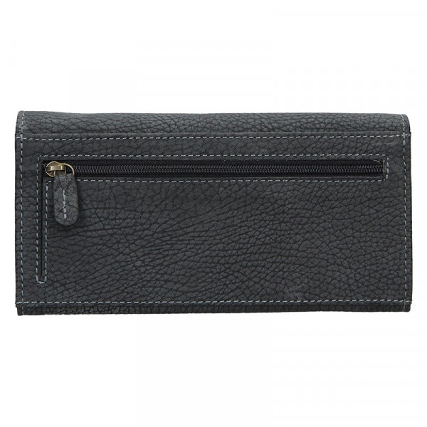 Dámská kožená peněženka Lagen Lussy - černá