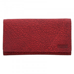 Dámská kožená peněženka Lagen Lussy - červená