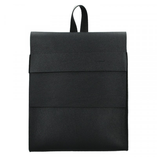Dámský kožený batoh Facebag Apolens - černá