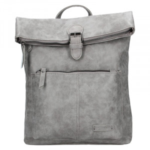 Moderní dámský batoh Enrico Benetti Nicolls - šedá
