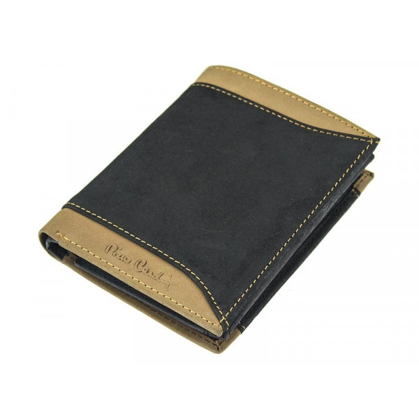Pánská kožená peněženka Pierre Cardin Josh - černo-hnědá