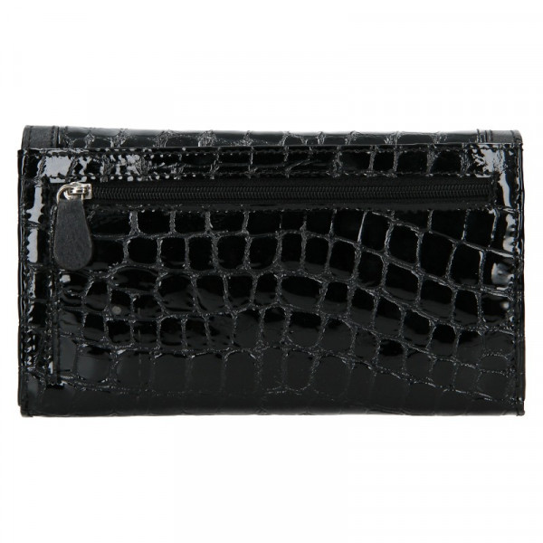 Dámská kožená peněženka Lagen Ania - černá
