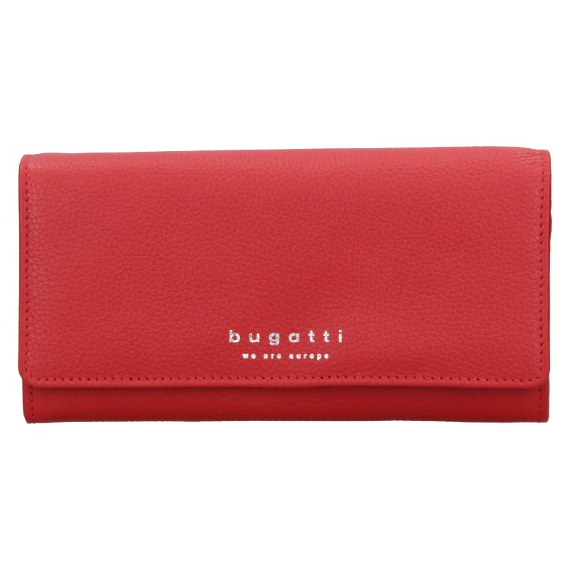 Dámská kožená peněženka Bugatti Enke - červená